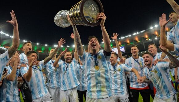 Lionel Messi ganó su primera Copa América tras vencer a Brasil en la final del Maracaná. (Foto: AFP)