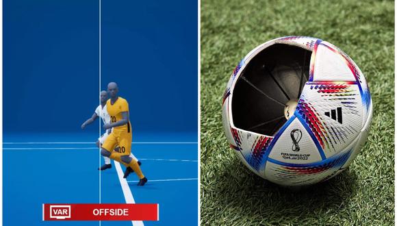 FIFA anuncia nueva tecnología para ayudar al VAR en el offside. (Foto: Captura)