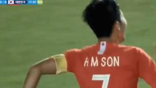 El primer paso: el gol de Son que le dio la clasificación a Corea a los octavos de los Juegos Asiáticos