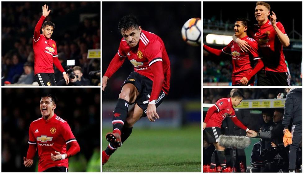 Las postales que dejó el debut de Alexis Sánchez en Manchester United. (AFP / Reuters)