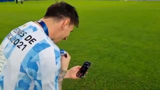 Pasa y disfruta: la videollamada de Messi con sus hijos celebrando la Copa [VIDEO]