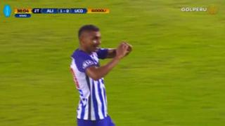 Alianza Lima: Aldair Fuentes quebró el empate con Comercio con gol de cabeza (VIDEO)