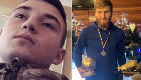Futbolistas ucranianos Vitalii Sapylo y Dmytro Martynenko fallecieron tras ataques de Rusia. (Foto: FIFPRO)