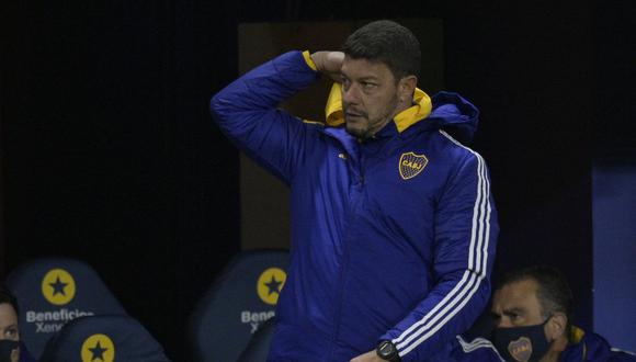 Battaglia dejó de ser director técnico de Boca. (Foto: AFP)