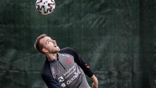 La noticia del día: Eriksen volvió a entrenar por primera vez tras su colpaso en la Eurocopa