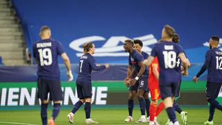 Con el regreso de Benzema: Francia goleó a Gales en amistoso previo a la Euro 2021