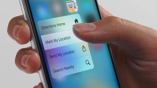 Apple eliminará la función 3D Touch de todos sus iPhone en 2019