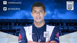 Alianza Lima: Rinaldo Cruzado fue oficializado como refuerzo 2017