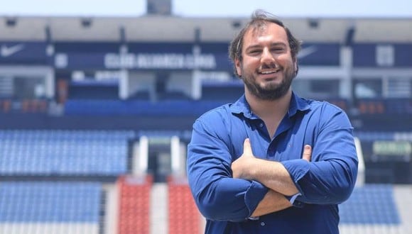Nicolás Rey Verme se convirtió en el nuevo gerente de asuntos públicos y corporativos de Alianza Lima. (Foto: Instagram).