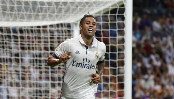Mariano anotó un solo gol en la temporada con el Real Madrid. (Foto: AFP)