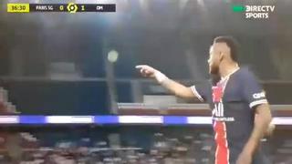 “¡Racismo, no!”: Neymar protestó contra Álvaro González en pleno PSG-Marsella [VIDEO]