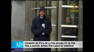 FIFA inhabilitó de por vida a Manuel Burga tras violar Código de Ética