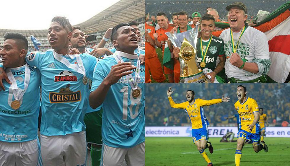 Estos son todos los campeones latinoamericanos en 2016. (Getty Images y Agencias)