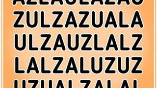 Encuentra aquí la palabra ‘AZUL’ del desafío visual nivel ‘DIOS’ que no superan muchos