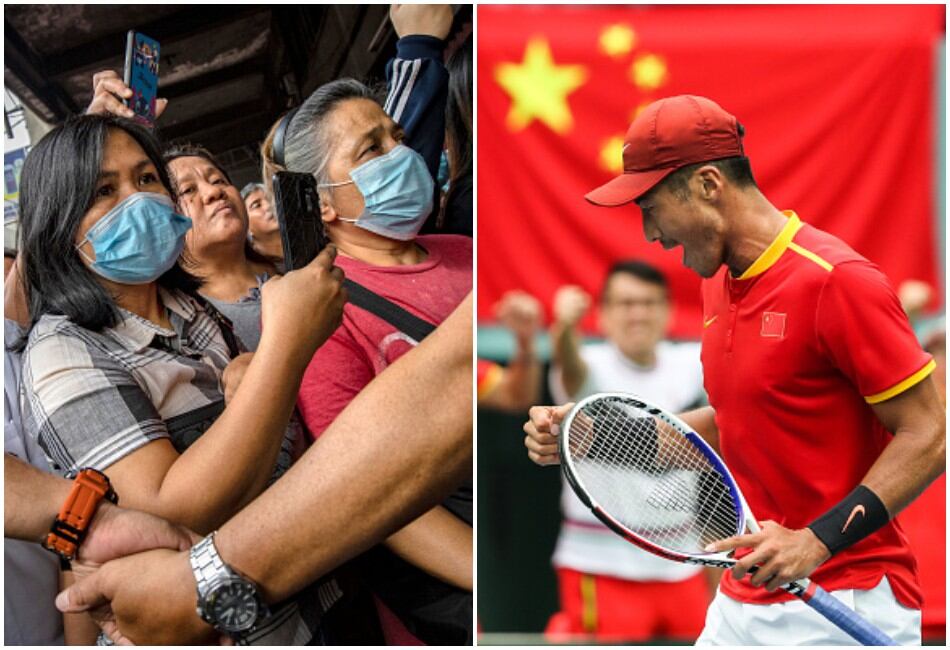 Coronavirus: China no disputará la Copa Davis 2020 por el brote de la enfermedad. (Getty Images)