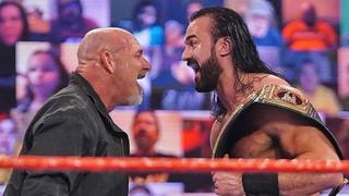 ¡Por el título! Goldberg reapareció en WWE y retó a Drew McIntyre a un combate en Royal Rumble 2021 [VIDEO]