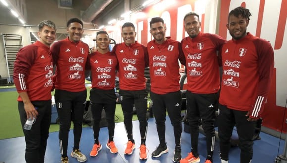 Alessandro Burlamaqui entrenó como invitado en la Selección Peruana (Foto: FPF)