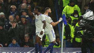 ‘Hat-trick de Karim Benzema: goles del Real Madrid vs. Chelsea (3-1) en Stamford Bridge