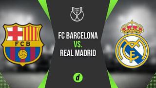 Dónde ver Barcelona vs. Real Madrid: guía TV y a qué hora inicia