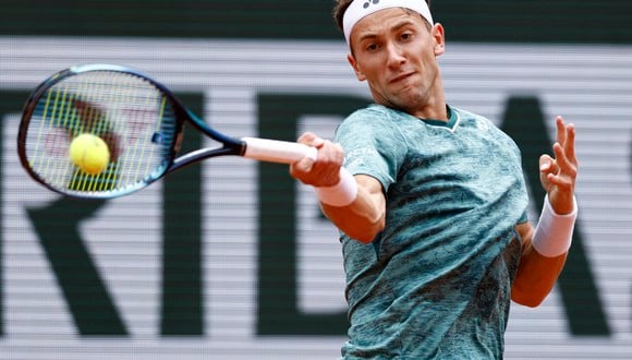 Casper Ruud cayó ante Rafael Nadal en la final del Roland Garros. (Foto: Reuters)