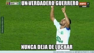 Ensalzan al Chapecoense: estos memes del partido con Barcelona por el Trofeo Joan Gamper 2017