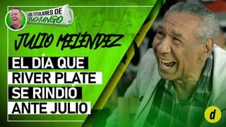 El día que la hinchada River Plate se rindió ante Julio Meléndez cuando jugaba por Boca Juniors