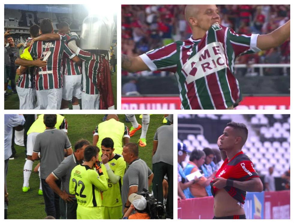 Las mejores postales de la final entre Flamengo y Fluminense