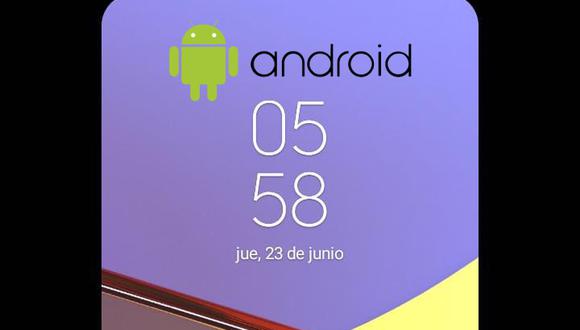 Desde Android 11 o versiones superiores será posible modificar el estilo de la fecha y hora. (Foto: Depor)