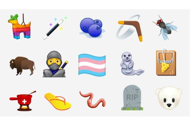 Estos son algunos emojis que podrás ver en WhatsApp el 2020. (Foto: Emojipedia)