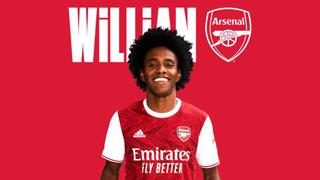 No se mueve de Londres: el brasileño Willian fue anunciado como nuevo jugador del Arsenal