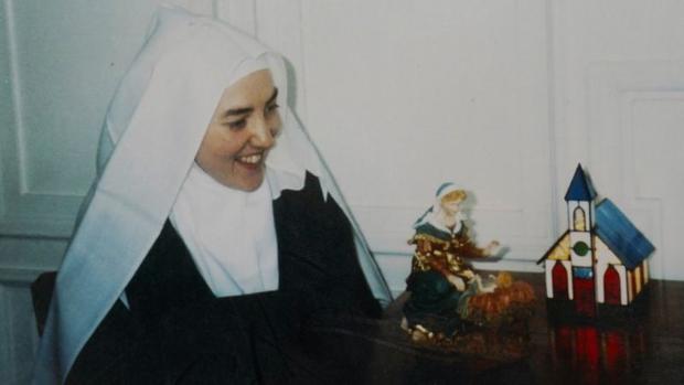 Mary se ordenó como monja a los 19 años. (Foto; BBC)