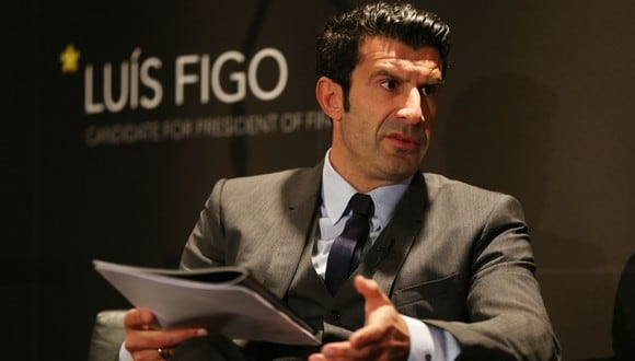 Luis Figo volvió a criticar la creación de la Superliga Europea. (Foto: REUTERS)