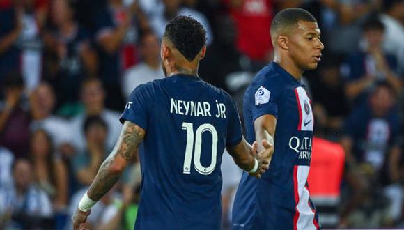 ¿Qué pasó entre Neymar y Kylian Mbappé? (Getty Images)