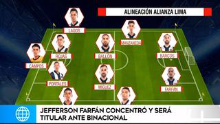 Jefferson Farfán y Hernán Barcos harán dupla desde el inicio en Alianza Lima