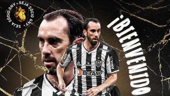 Diego Godín es nuevo jugador de Atlético Mineiro. (Foto: Atlético Mineiro)