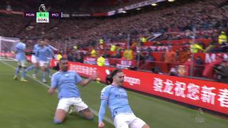 ¡Gol de Grealish! Así cayó el 1-0 del City vs. United por derbi de la Premier League [VIDEO]