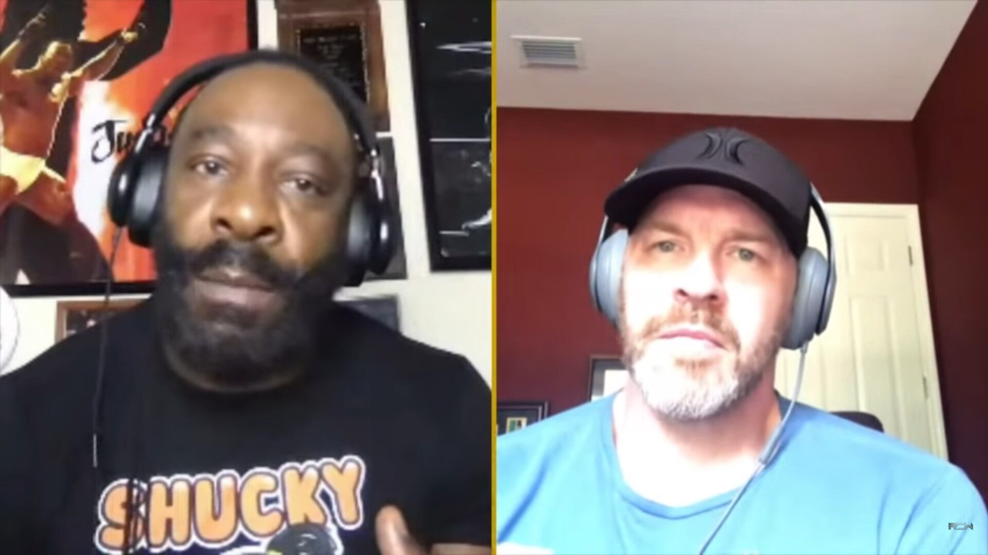 Booker T y Christian en el podcast The Hall of Fame. (Foto: The Hall of Fame)