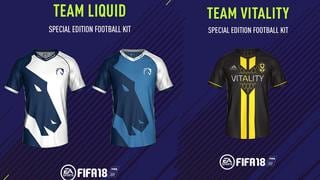 FIFA 18: ahora podrás vestir a tus jugadores con la camiseta de clubes de deportes electrónicos