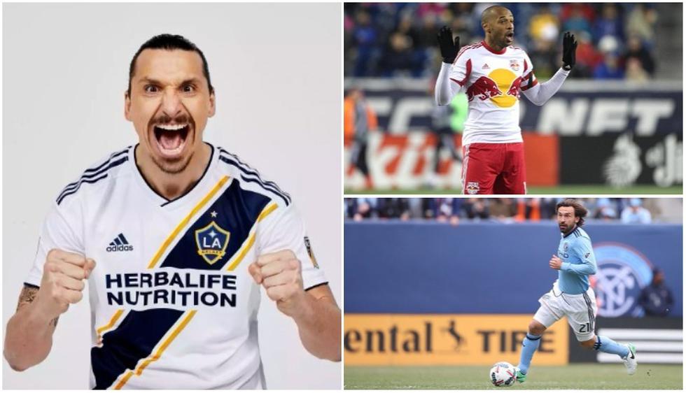 Las estrellas mundiales que llegaron a la MLS. (Getty Images)