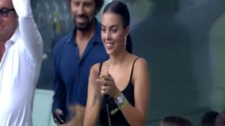 Demasiado amor: el festejo de la novia e hijo de Cristiano Ronaldo tras su primer gol en la Juventus [VIDEO]