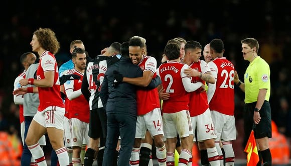 Jugadores del Arsenal aceptarán reducción de su salario ante la crisis por coronavirus. (Foto: AFP)