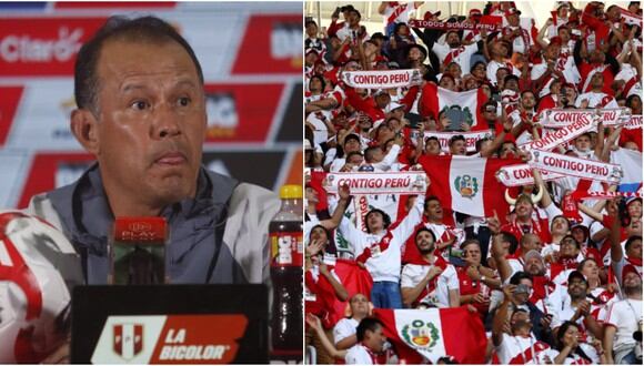Juan Reynoso espera respaldo de la hinchada de la Selección Peruana (Composición: Depor)