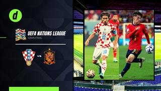 Croacia vs. España: apuestas, horarios y canales de TV para ver la final de la UEFA Nations League