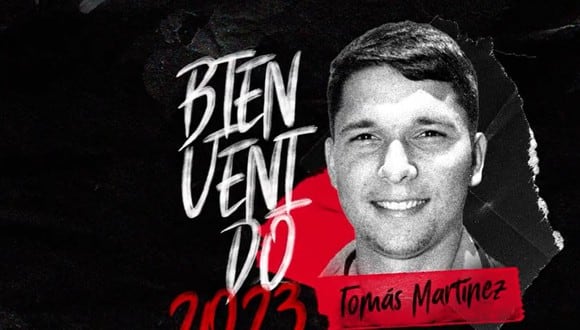 Tomás Martínez se convirtió en nuevo jugador de Melgar para el 2023. (Foto: Melgar)