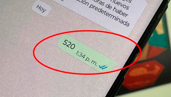 ¿Te han mandado en WhatsApp un misterioso "520"? Aquí te explicamos qué significa. (Foto: Depor - Rommel Yupanqui)