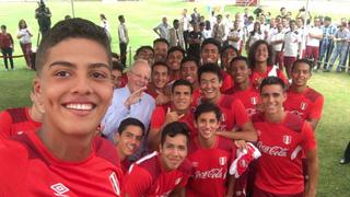 Perú Sub 17: ¿PPK será la cábala de la 'bicolor' en el Sudamericano de Chile?