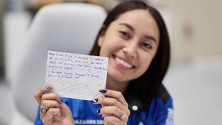 Katya Echazarreta llega al espacio: “te lo dedico a ti, México” 