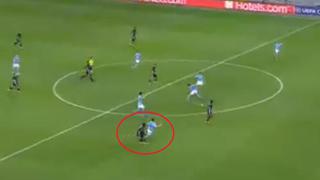 ¿Hubo o no pisotón a Laporte? El polémico gol de Dembele en la victoria de Lyon sobre Manchester City [VIDEO]