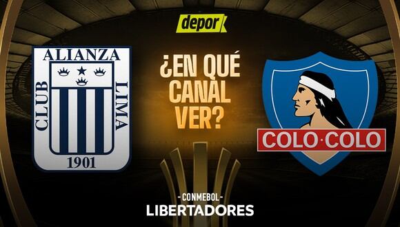 Alianza Lima vs Colo Colo chocarán por la Copa Libertadores 2024. (Diseño: Depor)