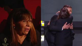 Emotivo momento: Benzema invitó a su mamá para recoger juntos el Balón de Oro